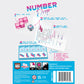 Number Drop, Roll & Write Polyomino Dice Game, Retro 80s Video Game Theme