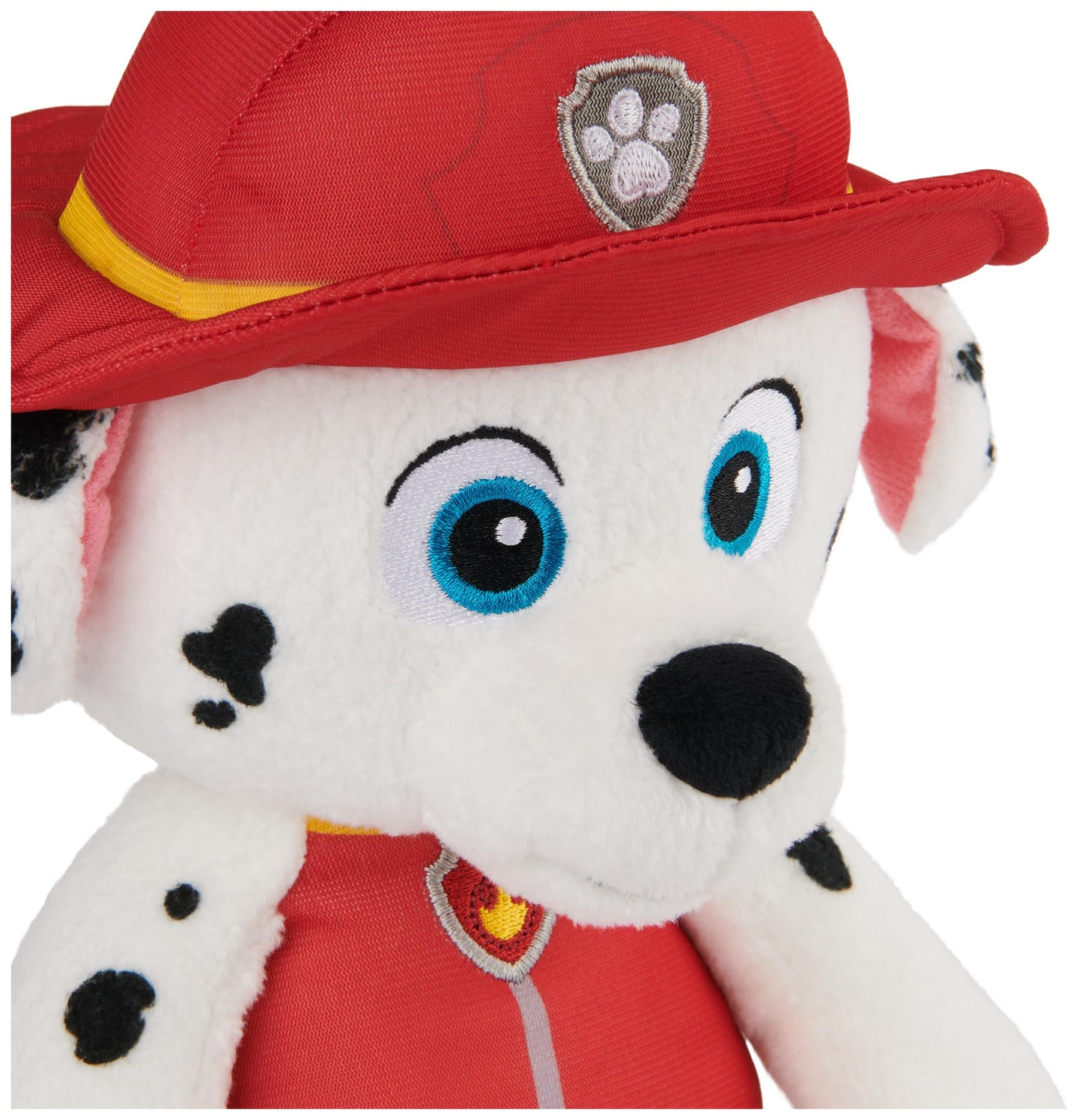 Paw Patrol GUND Official Marshall Take-Along Buddy Plush Toy, Premium Stuffed Animal for Ages 1 and Up, Red/White, 33cm