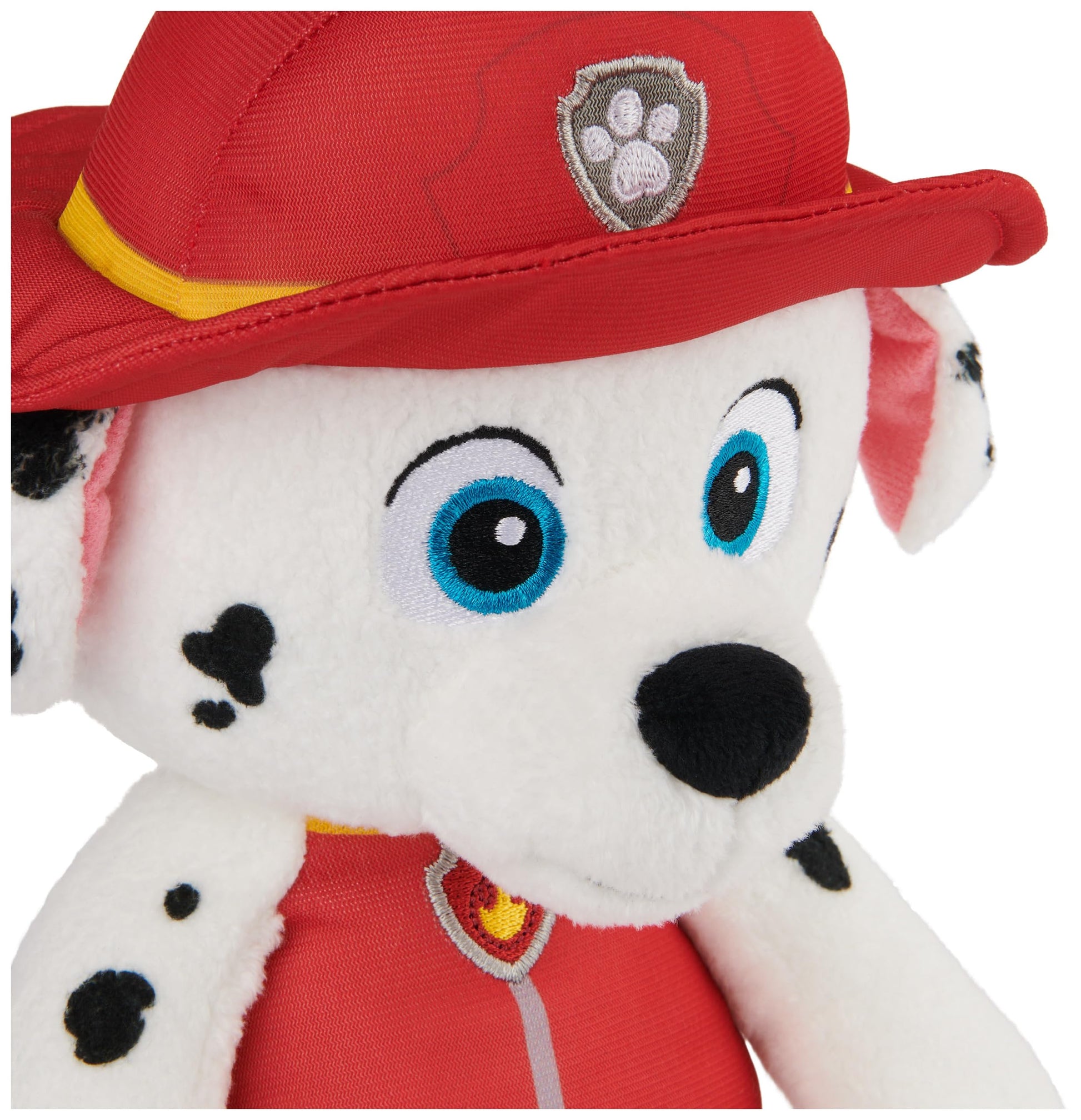Paw Patrol GUND Official Marshall Take-Along Buddy Plush Toy, Premium Stuffed Animal for Ages 1 and Up, Red/White, 33cm