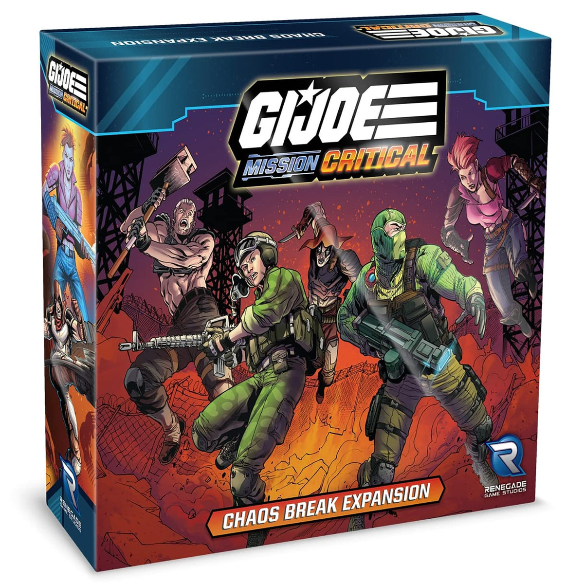 Renegade Game Studios G.I. Joe Mission Critical Chaos Break Expansion