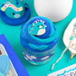 Original Squishmallows Scented Slime Jar, Blue Raspberry Tatiana the Dragon