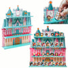 AUFGELD Display Shelf Compatible with Funko Bitty Princesses Series, Display Stand for Bitty Pop Princess Figures, Wallmountable Bitty Shelf, Displays