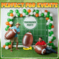 KiddieLoot 36" Jumbo Blow Up Football Field Goal Party Decorations w/Tee