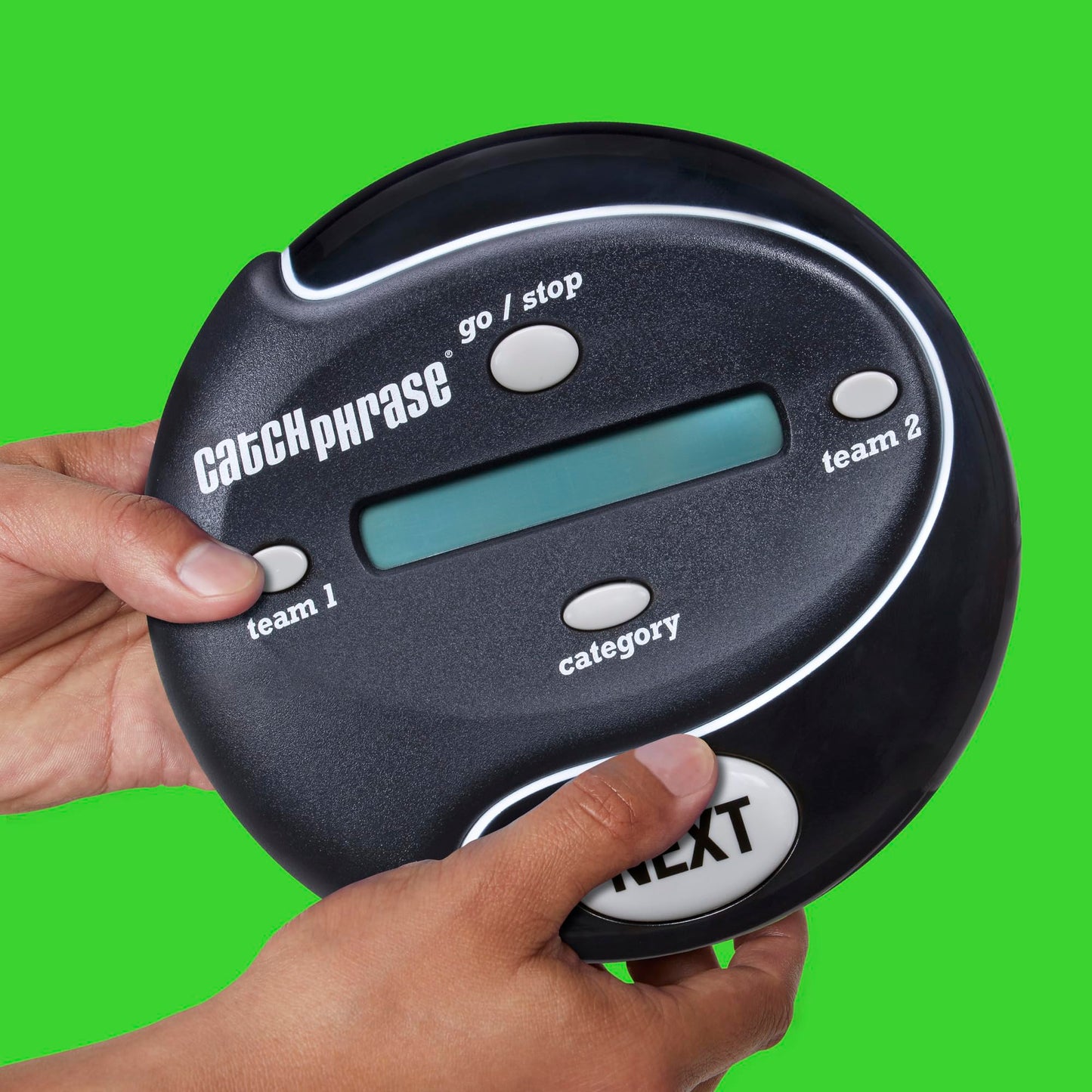 Hasbro Gaming Catch Phrase Electronic Game | Fun Active Handheld Party Games for Adults, Teens, and Kids | 4 or More Players, 2 Teams | Portable