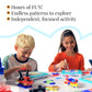 Flycatcher smART Pixelator 2.0 - LED Pattern Guide for Fuse Bead Crafts, 2D & 3D Designs, Free App-Connected STEAM Toy, Birthday Gift Ages 7+