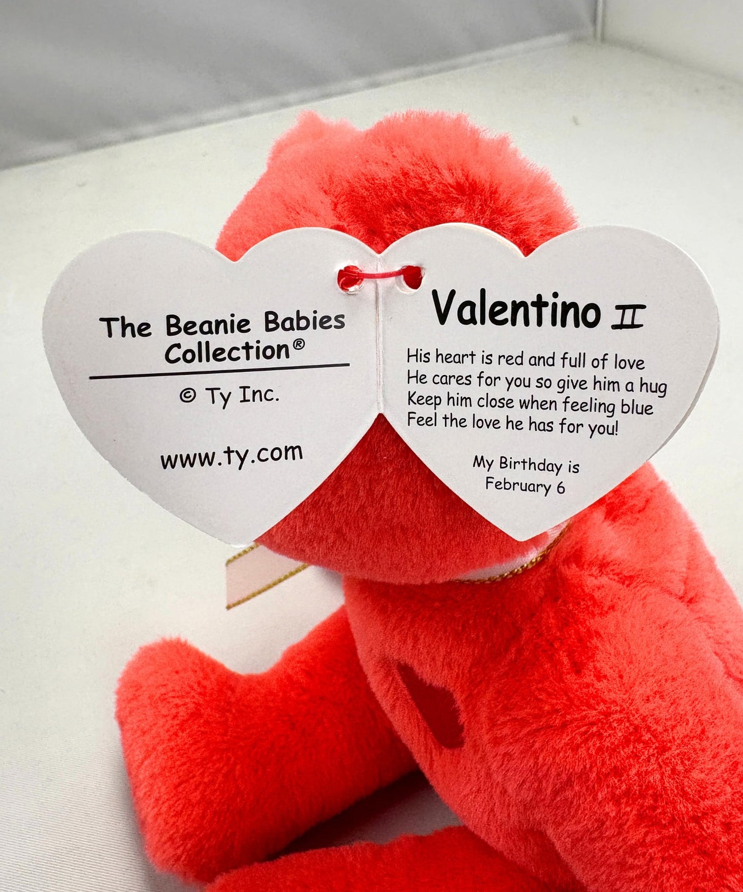 Ty Beanie Babie Valentino II