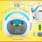 eKids Mother Goose Club Karaoke Machine for Kids with Microphone and Built-in Nursery Rhymes