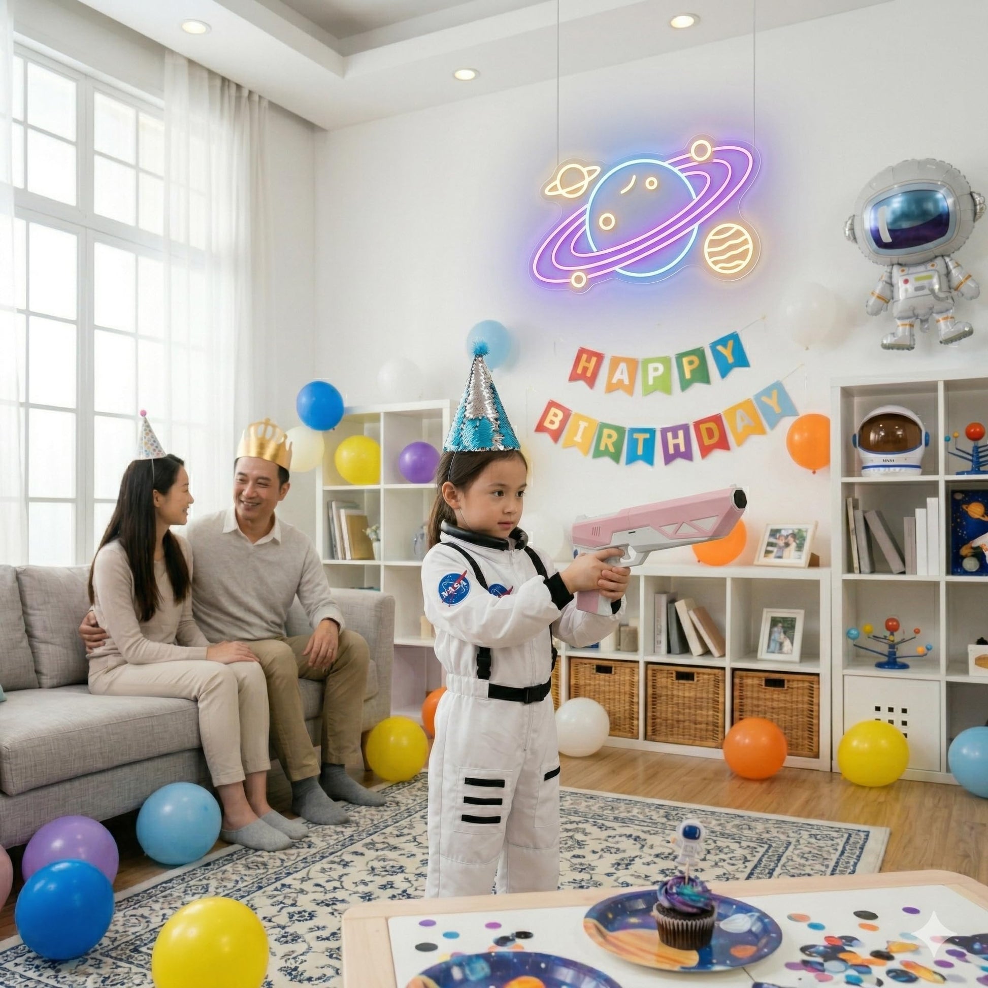 Smttezion Smart AI Shooting Game Set Toy Guns for Boys Girls, Real-Time Voice Feedback 4 Types of Stickers, Perfect All-Ages Toy to Liven Up Any