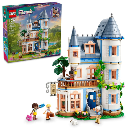 LEGO Friends Castle Bed and Breakfast Hotel Building Toy - Pretend Play Toy Figures & Playsets for Girls & Boys, Ages 12+ Years - Gift for Kids