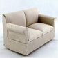 Melody Jane Dolls Houses Hessian Classic Modern Sofa Miniature Living Room Furniture 1:12