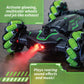 MindWare Hyper Stunt Drifter Remote Control Car - 360° Rotating 4WD RC Car for 8 Year Olds and Up