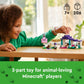 LEGO Minecraft The Animal Sanctuary Building Set, Gaming Toy for Girls and Boys Ages 7 and Up, Gift for Gamers and Kids, Brick Model of The Plains