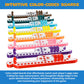 GAMES BY 3D Pegs and Jokers Board Game - Strategic, Fun, Engaging, and Portable - Play with Family and Friends - Easy to Learn - Travel-Friendly