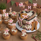 26 PCS Cowgirl Bows Cake Decorations Hat and Boot Cake Toppers for Western Theme Birthday Baby Shower Cowgirl Party Supplies (Classic)