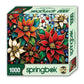 Springbok Glazing Poinsettias 1000 Piece Jigsaw Puzzle for Adults