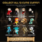 Harry Potter Cutie Cuff - Mystery Plush Slap Band Bracelet House Cup Series