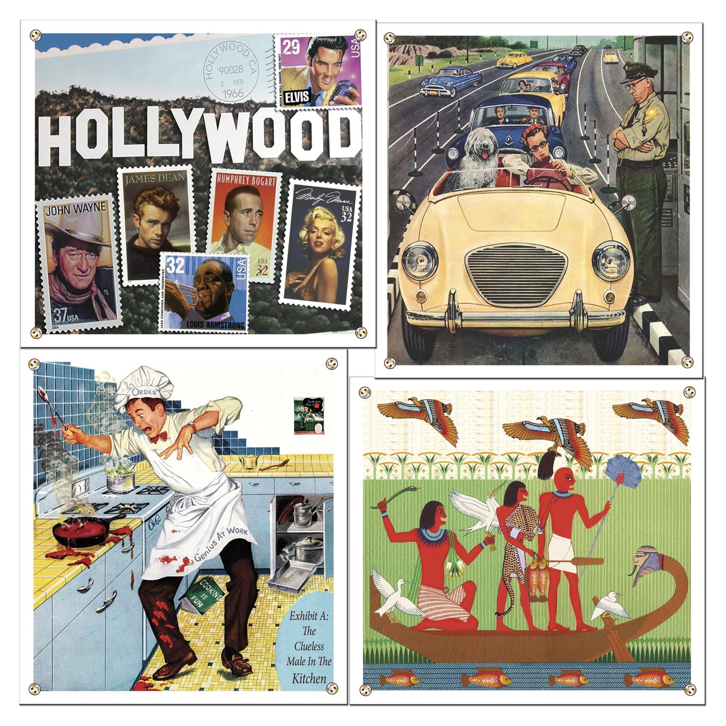 Stare - Fun Game of Visual Recall Where Quirky Image Cards Challenge Players' Minds - Classic for Adult & Family Game Night
