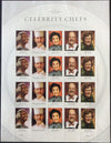Celebrity Chefs - Sheet of 20 Forever Stamps Scott 4922-26