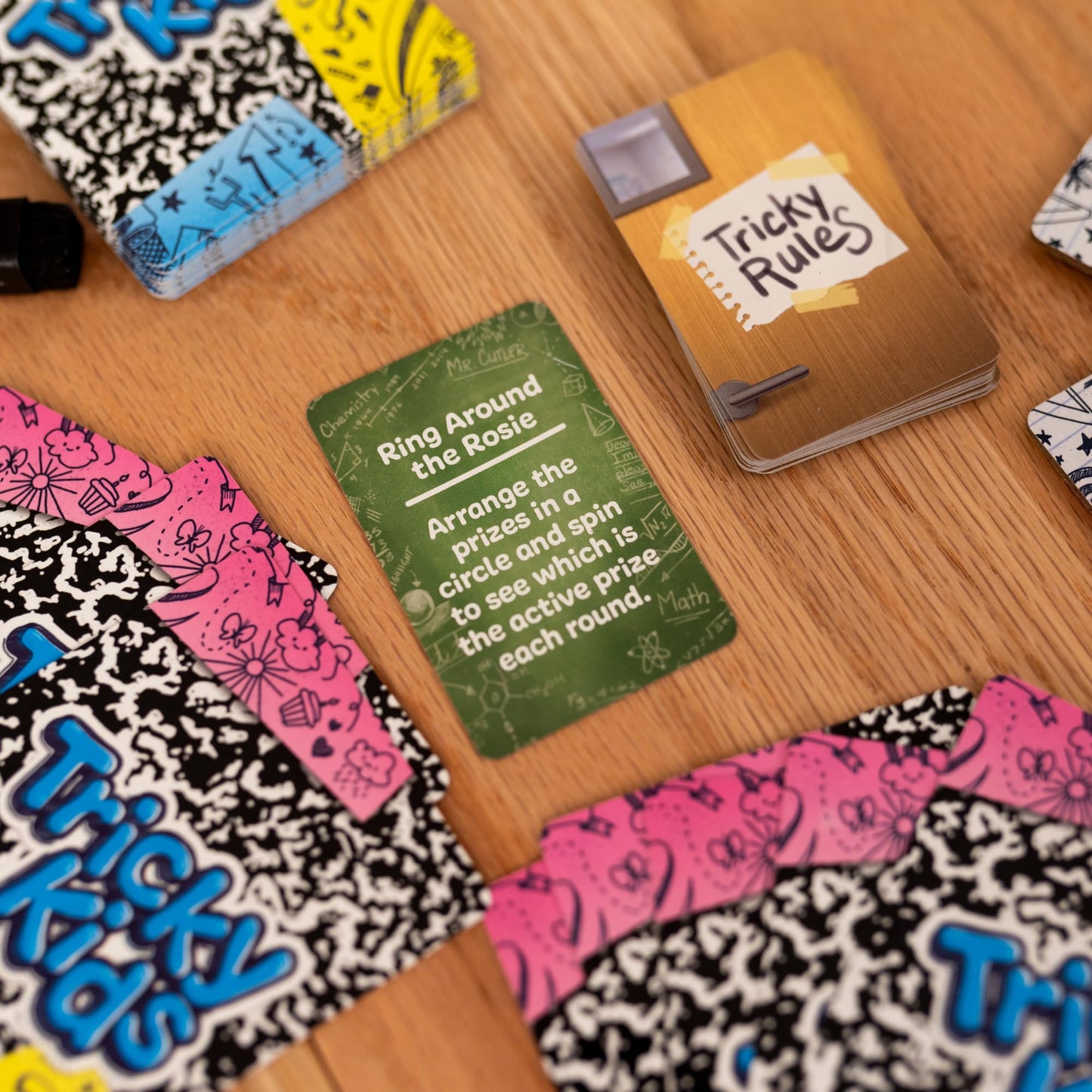 Pandasaurus Games Tricky Kids Card Game - Creative Trick-Taking Gameplay with Chaotic Rule Variants, Family Fun for Kids & Adults, Ages 12+, 2-6