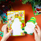 JOYIN 24 Pcs Christmas Make-a-face Stickers, Make Your Own Characters Mix and Match Sticker Sheets with Santa Claus, Snowman, Reindeer, Elf for Kids