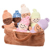 Creative Minds Basket of Babies Soft Baby Dolls, Sensory Toys, Multicultural, Diversity, Inclusion and Social Emotional Learning, Baby Toys for All