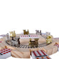 RNK Gaming Mexican Train Dominoes Set Double 12 Color Dots