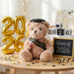 WEIGEDU Graduation Gift Teddy Bear Stuffed Animal Plush Toy with Cap, Sash & Diploma, Graduation Gift for Kids, Students, Boys & Girls, 12 Inch