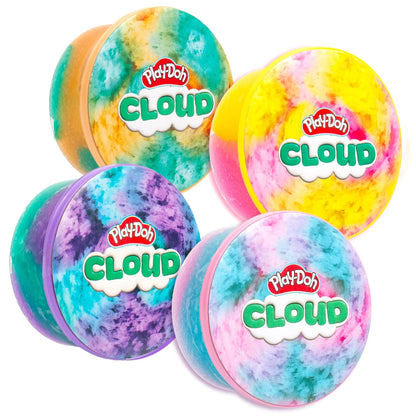 Play-Doh Scented Slime for Kids, 4 Pack Variety, Cloud