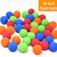 Kiddie Play Toy Foam Blasters Atomic Power Popper Air Ball Shooter (2 Guns)