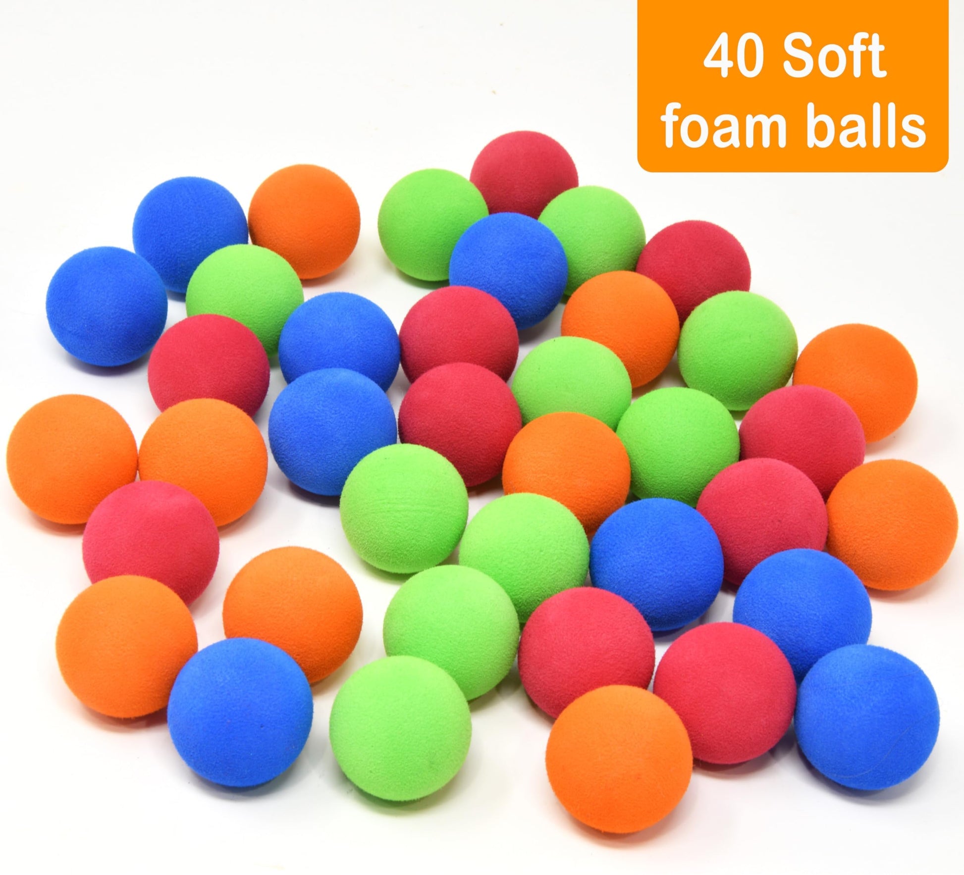 Kiddie Play Toy Foam Blasters Atomic Power Popper Air Ball Shooter (2 Guns)
