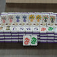 Floating Mahjong Tiles for Pool with Storage Bag & Dice, 1.45" Waterproof Floating Foam Mahjong Tile Set with Mahjong Cards 2026 for Mahjong Float