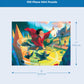 New York Puzzle Company - Harry Potter Quidditch Mini - 100 Piece Jigsaw Puzzle for Adults by Mary GrandPré