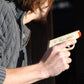 Elastic Precision Model PPK Rubber Band Gun Made from Solid Hardwoods with Rapid-Fire Semi-Automatic Action and Walnut Grips