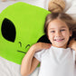 DolliBu Snug Mooshies Alien Stuffed Animal Plush Toy - Large Cuddly Space Super Squishy Soft Toys, Huggable Big Plush Animals for Girls and Boys, Cute
