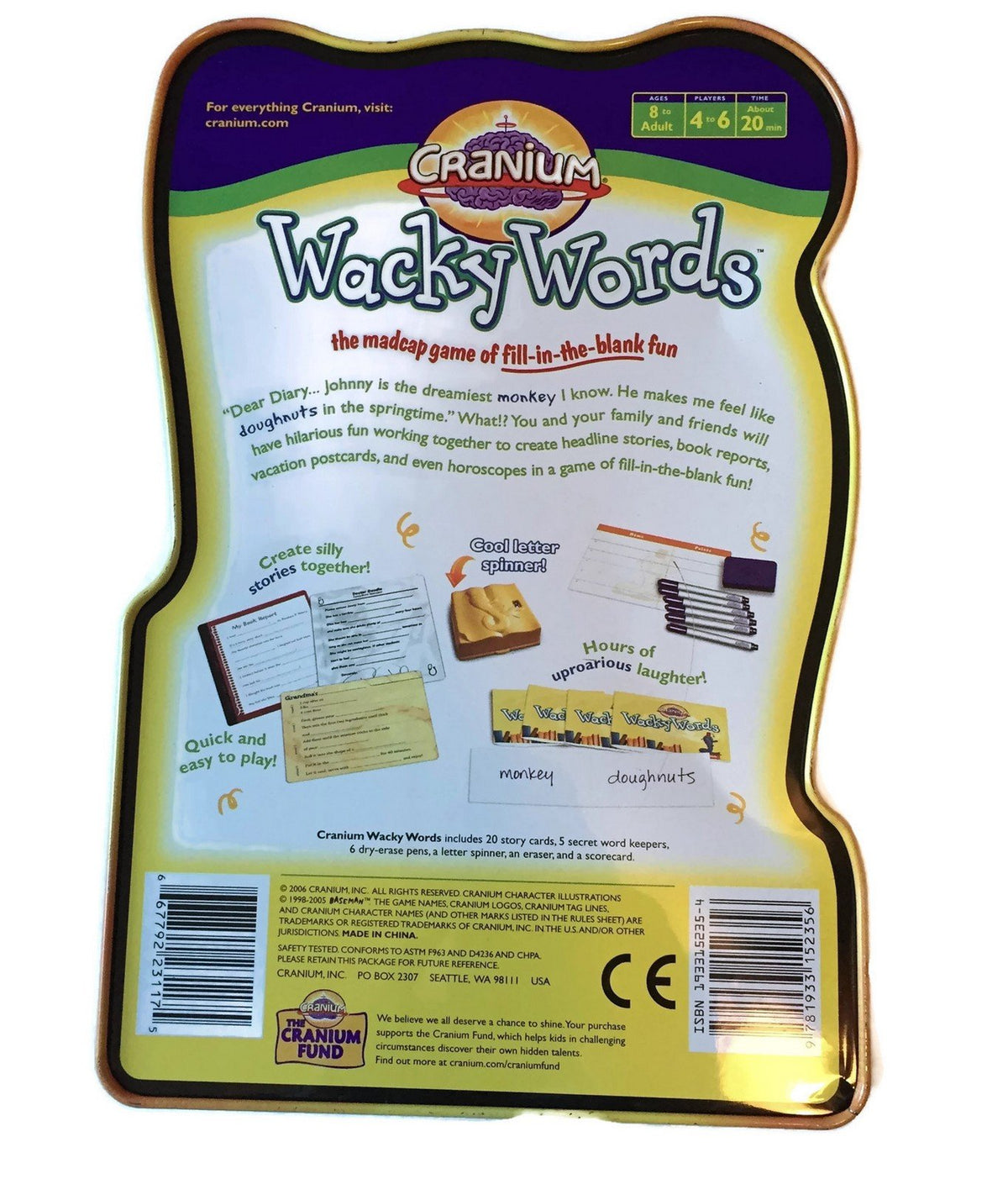 Cranium Wacky Words
