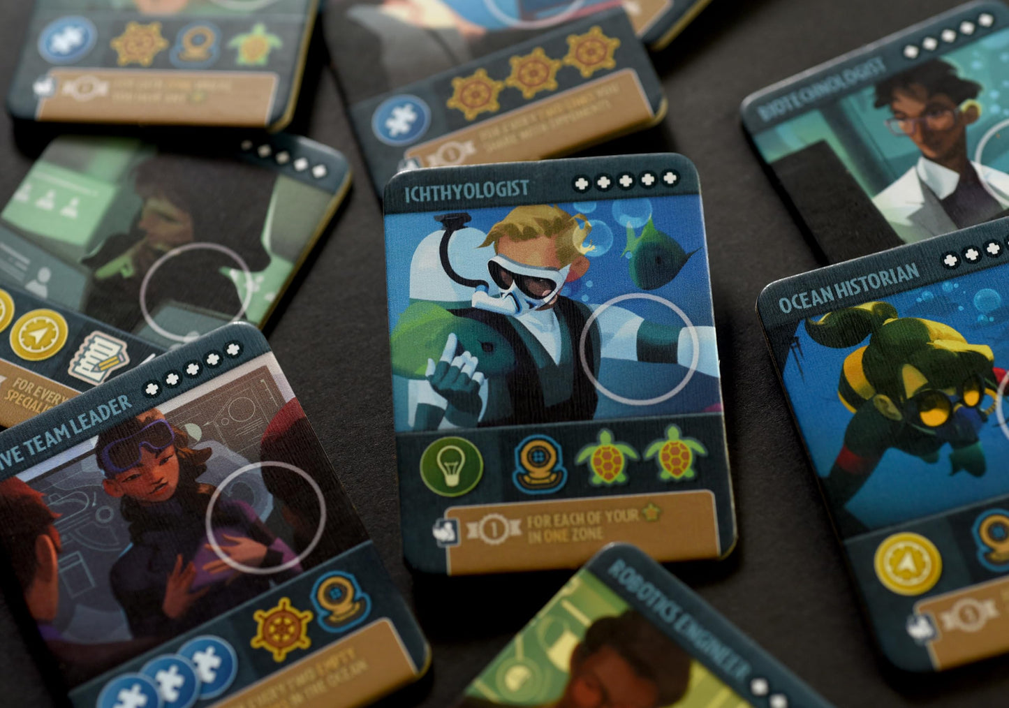 Endeavor: Deep Sea by Burnt Island Games & Grand Gamers Guild | Underwater Exploration with Resource Management and Solo Mode | Mid-Weight Euro