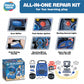 Playful Minds Interactive Large Truck Engine Toy for Kids - Complete Mechanic Repair Kit with Removable Parts, Lights, Sounds, Tools, Engine Builder
