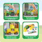 Learning Resources Peeksville Haul & Seek Tractor - Farm Animal Toys, Play Figure Playsets, Barnyard Toys, Toddler Farm Playset, Farmer Toy, Animal