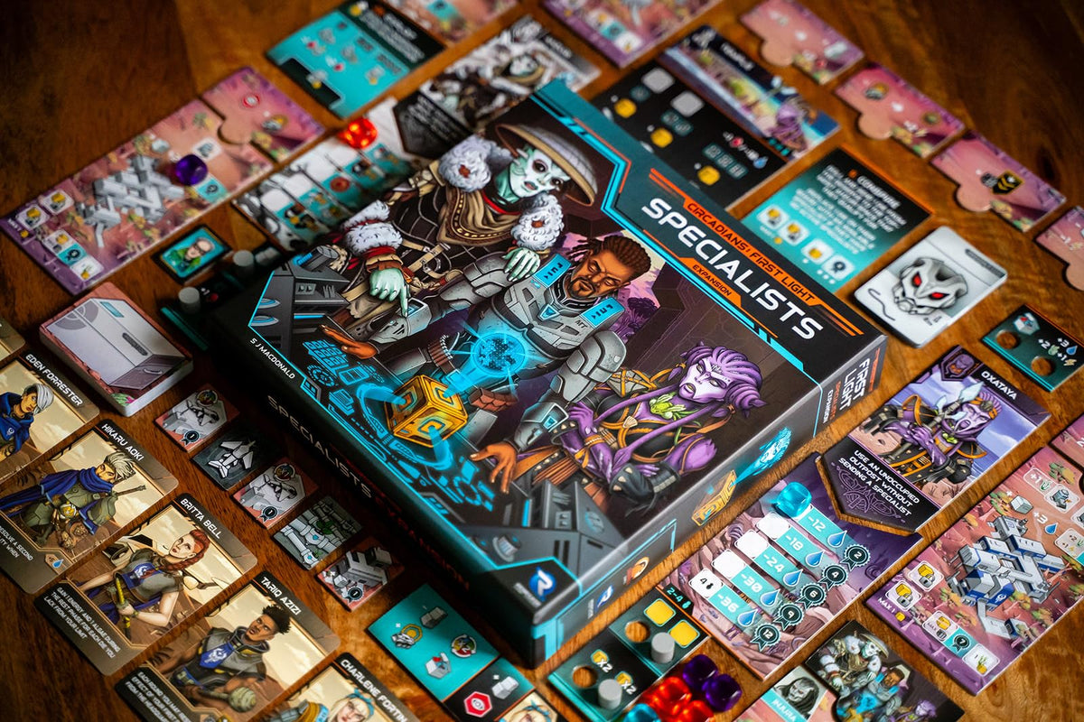 Renegade Game Studios Circadians First Light Specialists Expansion Board
