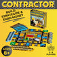 Contractor Board Game - Construction Strategy Game for Family Game Night, City-Building Resource Management, Ages 8+, 2-6 Players