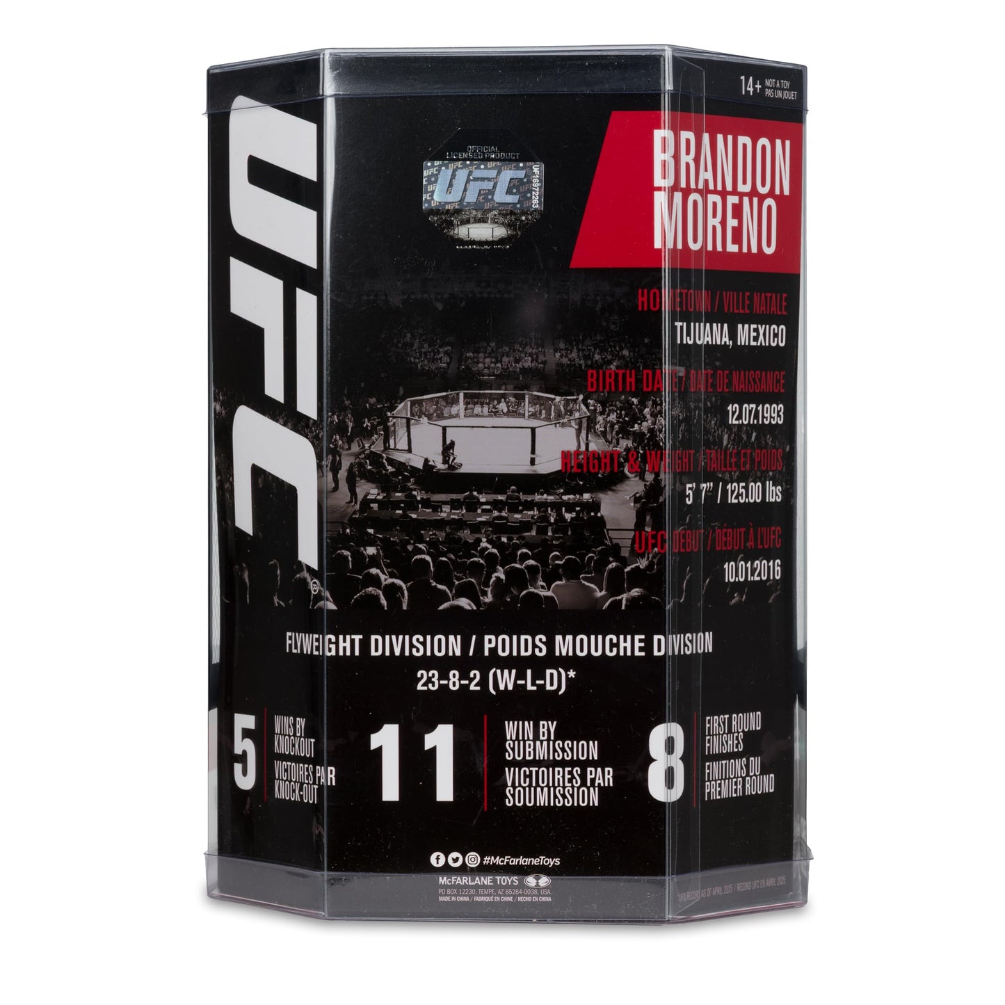 McFarlane Toys-UFC Brandon Moreno 7in Posed Figure McFarlane's SportsPicks