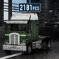 Mould King RC Tractor Truck Building Block, 2181 Pcs Semi Truck Toy