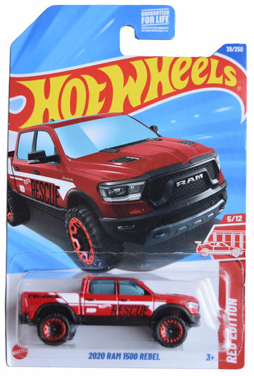 Hot Wheels 2020 Ram 1500 Rebel, Red Edition 5/12 [red] 39/250