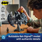 LEGO DC Batman: Batman Logo Building Toy - Super Hero Bedroom Decor for Kids, Boys & Girls, Ages 12+ - with Classic & Golden Batman Minifigures - Gift