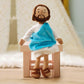 Hallmark My Friend Jesus Plush Doll, 13" Small Stuffed Jesus, Religious Gift for Kids, Baptism, Easter Basket Stuffers