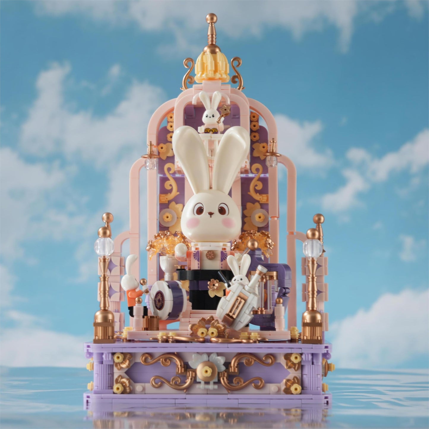 Yushinv Music Hall Building Set 1547pcs with Gift Box?Architecture Building Set Toy, Gift for Adults and Kids (Music Hall)