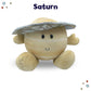 Celestial Buddies Gas & Ice Giants 4 Piece Bundle Jupiter Saturn Uranus Neptune Science Astronomy Space Solar System Educational Plush Planet Toys