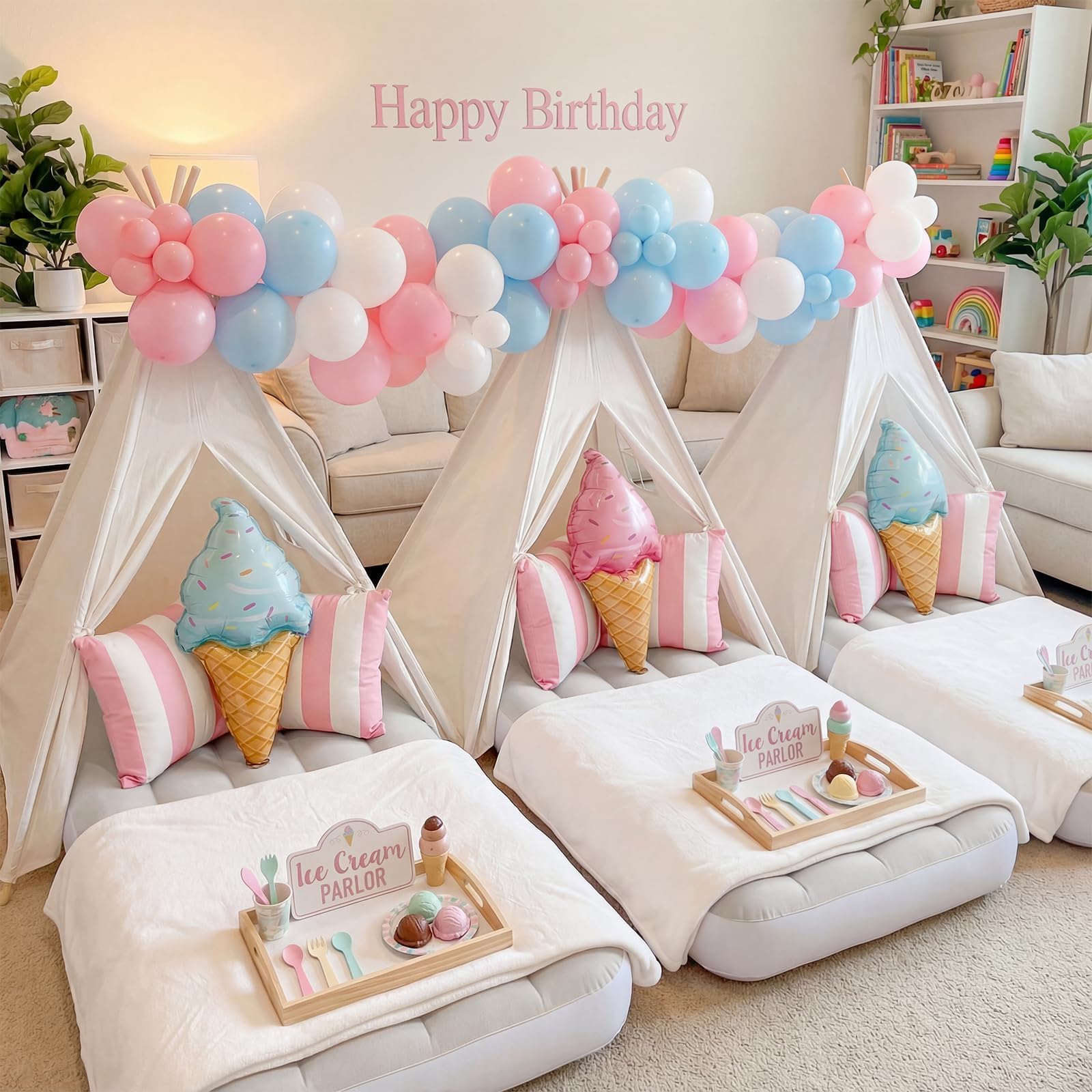 wilwolfer Kids Teepee Tent for Girls or Boys, Foldable Play Tent for Toddler Suit for Indoor and Outdoor Play, Protable Kids Playhouse Children
