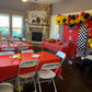 7x5ft Car Black White Grid Red Birthday Themed Backdrops Racing Flag Red Photo Backgrounds for Photography Happy Birthday Party Banner Photo Booth