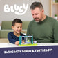 Bluey Turtleboy Backyard Playground Set - Includes Bingo & Turtleboy Figures - Playground Set for Backyards Involving Imaginative Play